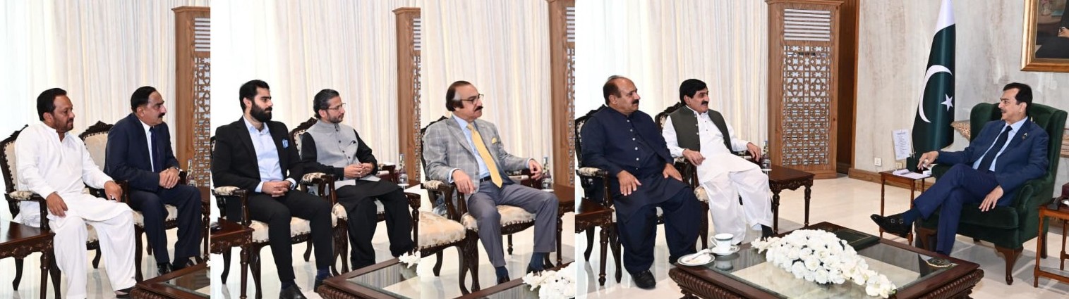 Different political views from Acting President Syed Yousuf Raza Gilani