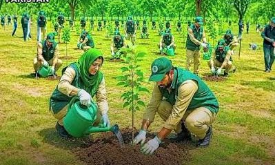 محکمہ جنگلات نے پنجاب میں 4کروڑ سے زائد درخت لگا کر شجرکاری کا سالانہ ہدف عبور کر لیا ، ترجمان