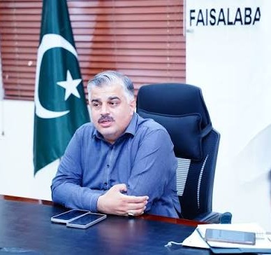 منیجنگ ڈائریکٹر واسا فیصل آباد ثاقب رضا