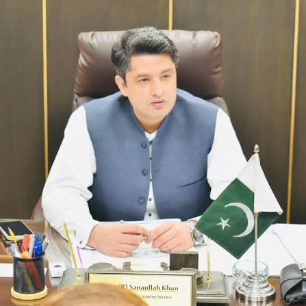ڈپٹی کمشنر پشاور کیپٹن (ر) ثناءاللہ خان