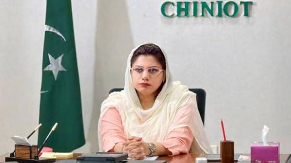 ڈپٹی کمشنر چنیوٹ عائشہ رضوان