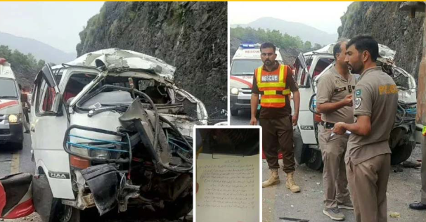 سوات ایکسپریس وے پر فلائنگ کوچ اور ڈمپر کے درمیان تصادم، 4 افراد جاں بحق، 7 زخمی