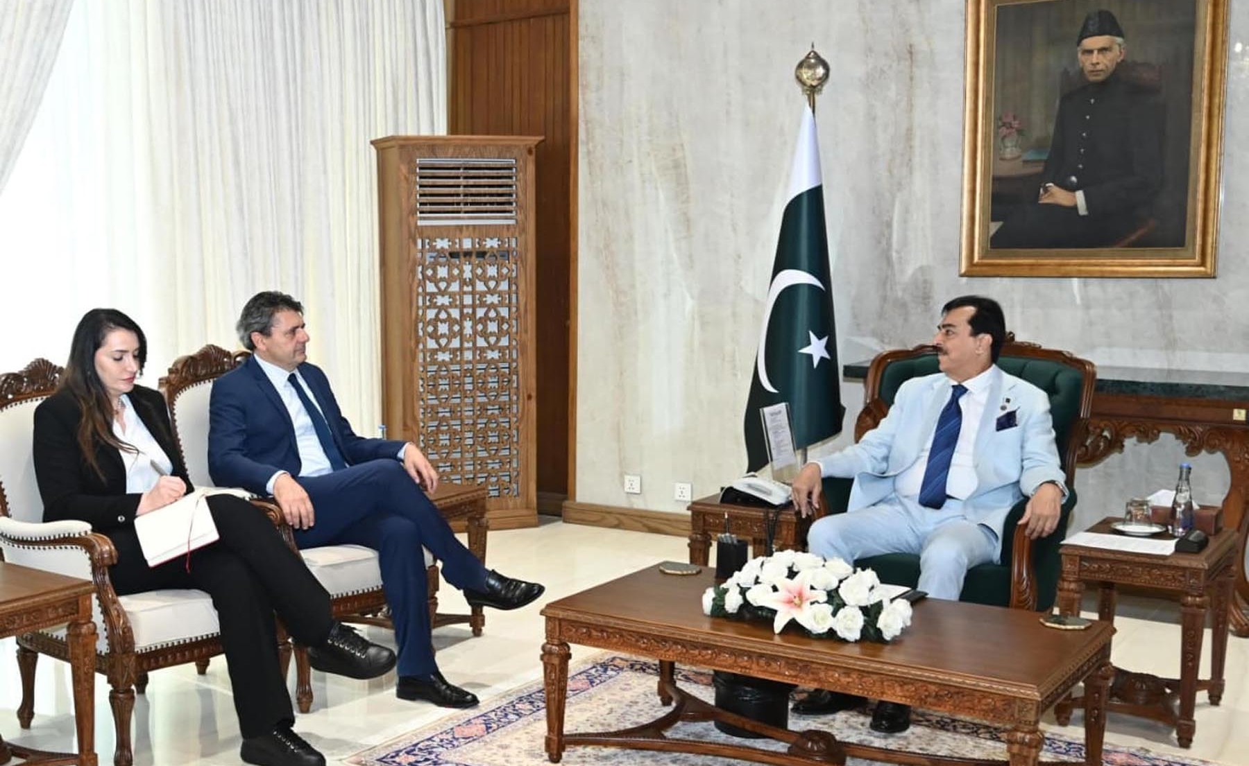 قائم مقام صدر سید یوسف رضا گیلانی