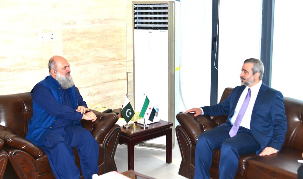 وفاقی وزیر برائے تجارت جام کمال خان
