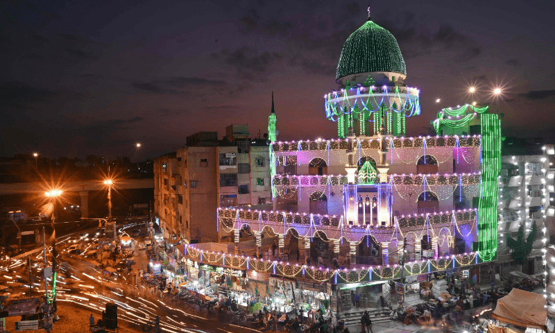 سکھر میں جشن عید میلادالنبیﷺ
