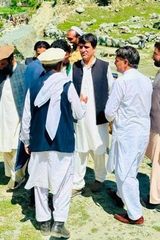 ڈپٹی کمشنر اپر کوہستان عزیز اللہ جان