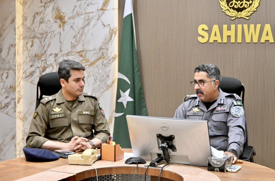 ڈی جی این سی سی آئی اے علی ناصر رضوی کی ڈی پی او ساہیوال سے ملاقات، آن لائن فراڈ اور سائبر کرائمز کی روک تھام پر تبادلہ خیال