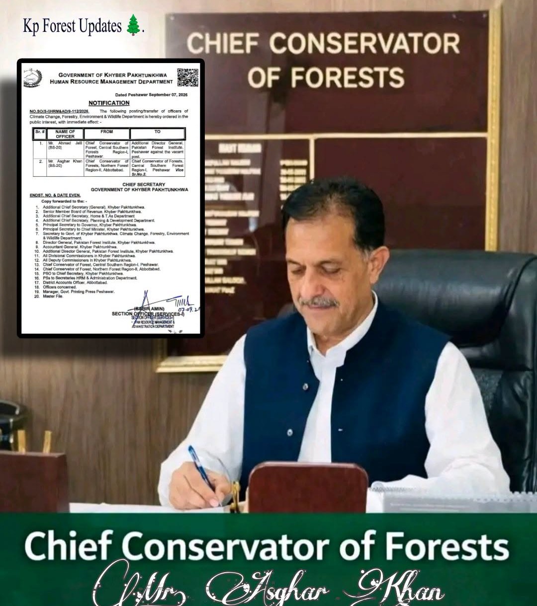 Chief Conservator of Forests