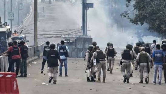 منی پور میں نسلی کشیدگی
