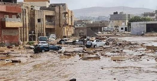 لیبیا میں سیلاب