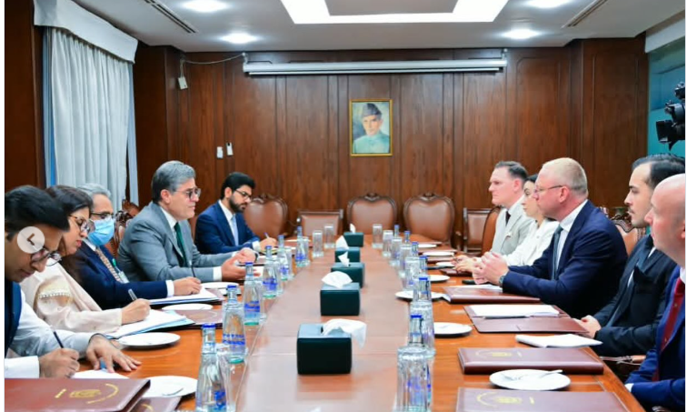 قائم مقام سیکرٹری خارجہ سے یورپی پارلیمنٹ کے وفد کی ملاقات، پاک یورپی یونین تعلقات پر تبادلہ خیال