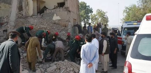 کوہاٹ میں پولیس لائن کے قریب دھماکہ