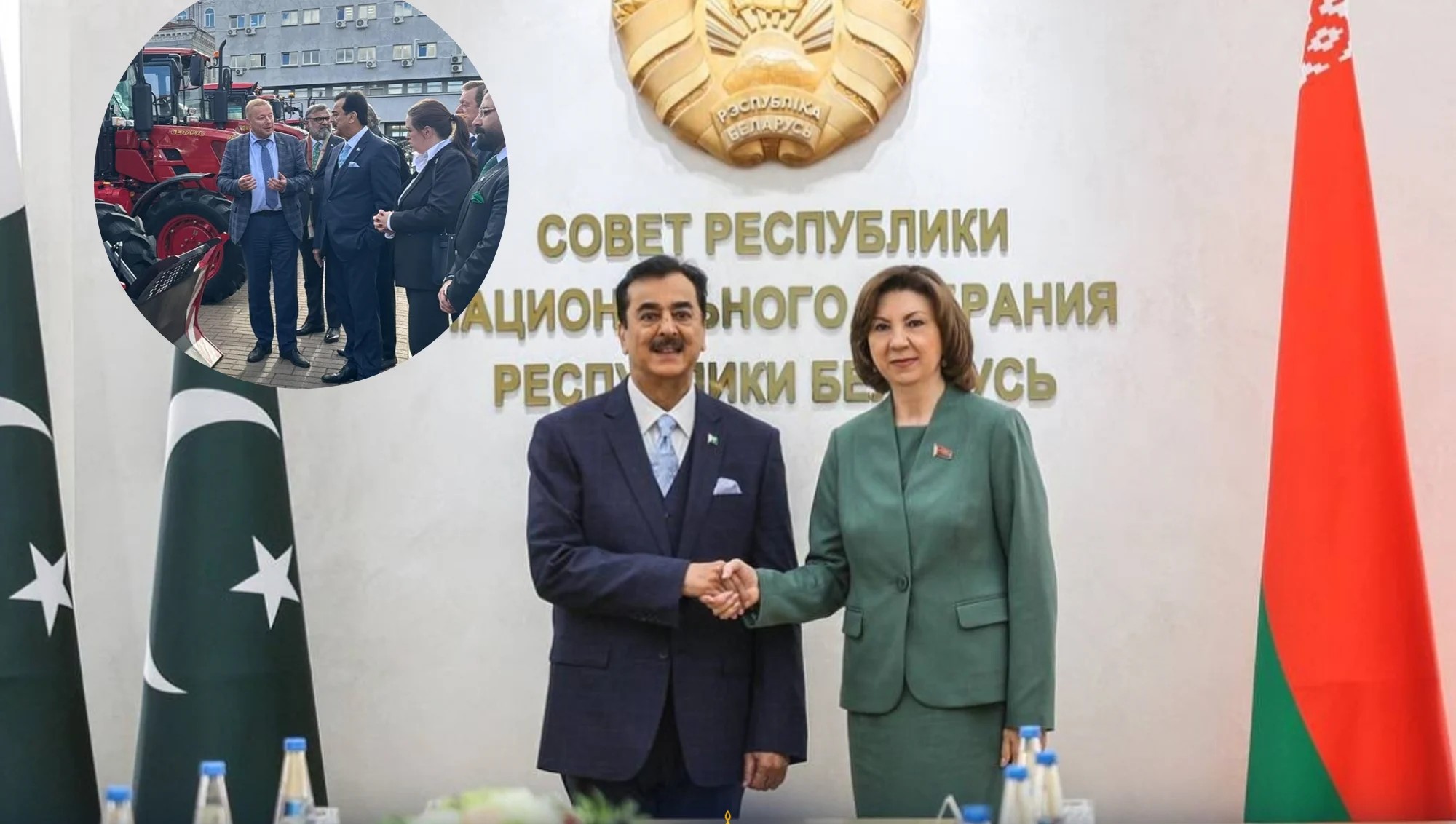 پاکستانی پارلیمانی وفد کا دورہ بیلاروس اختتام پذیر