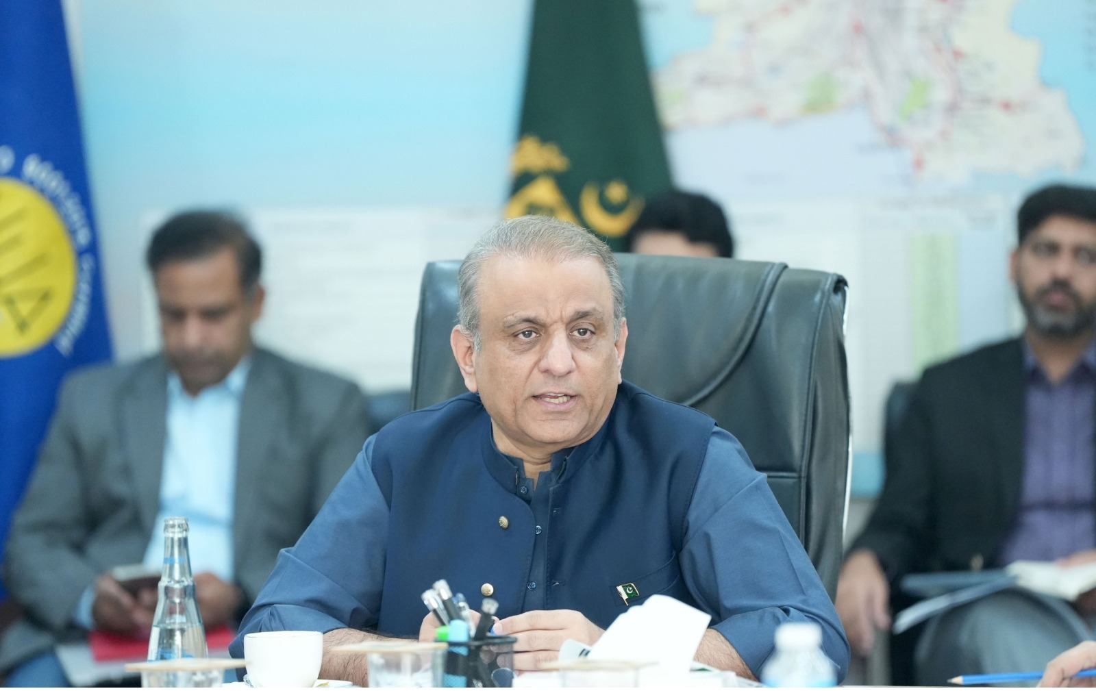 وفاقی وزیر مواصلات عبدالعلیم خان کی زیر صدارت اعلیٰ سطح کا اجلاس