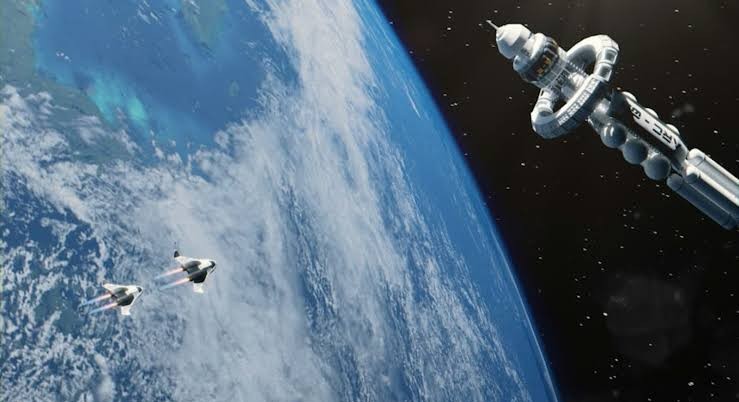 weapons in Earth's orbit