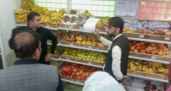 ماہانہ پرائس انسپکشن رپورٹ