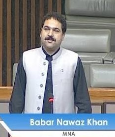 رکن قومی اسمبلی بابر نواز نے کہا ہے