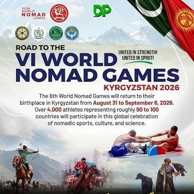 چھٹی ورلڈ نومیڈ گیمز 2026 میں پاکستان