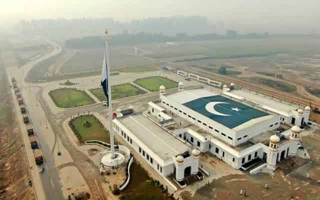 کرتارپور راہداری پر مذہبی رسومات کی ادائیگی