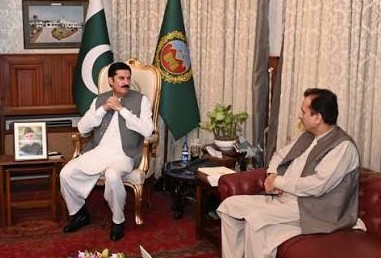 گورنر خیبرپختونخوا فیصل کریم کنڈی