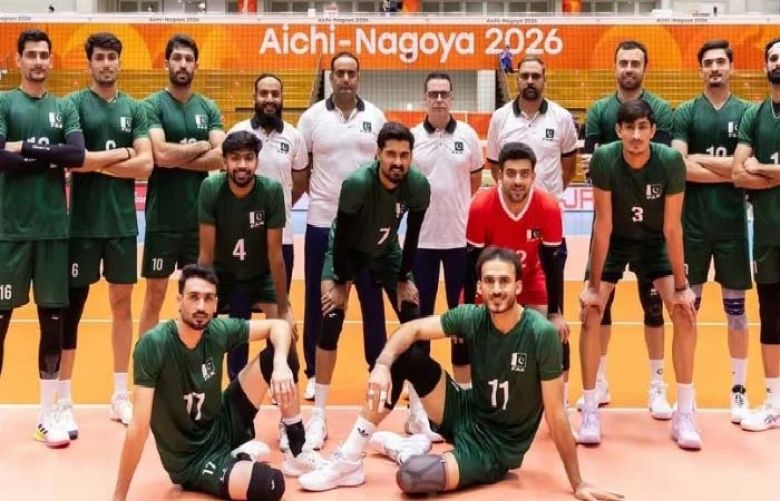 پاکستان والی بال ٹیم نے بھارت کو3-0 سے شکست دیکر سیمی فائنل میں جگہ بنا لی