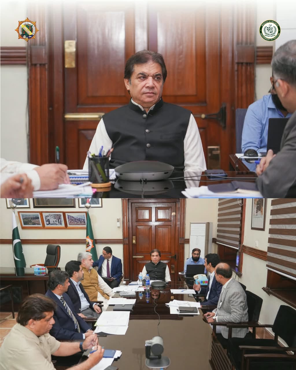 وفاقی وزیرمحمد حنیف عباسی کی زیر صدارت اجلاس ،ریلوے کے تمام ورکشاپس ،یارڈز میں جدید سی سی ٹی وی کیمرے نصب کرنے کی ہدایت