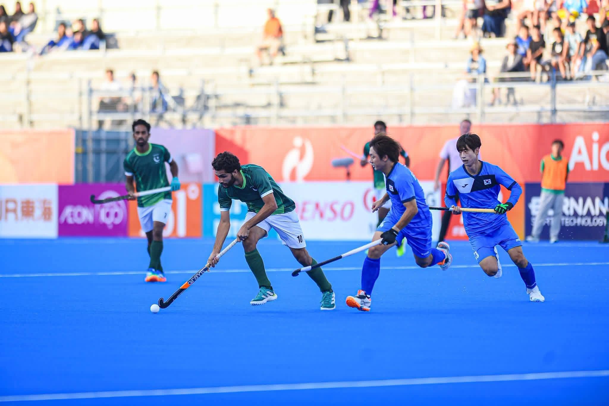 20ویں ایشین گیمز آئچی ناگویا 2026: پاکستان ہاکی ٹیم نے کوریا کو 3-5 سے ہرا کر برانز میڈل جیت لیا