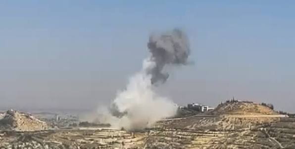 اردن کا جنوبی شام پر فضائی حملہ