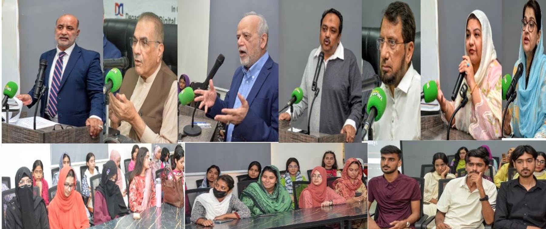 پاکستان خطے میں پائیدار امن و استحکام کے قیام، علاقائی تعاون اور مکالمے کے فروغ کے لیے ایک موثر پل کا کردار ادا کر سکتا ہے، مقررین