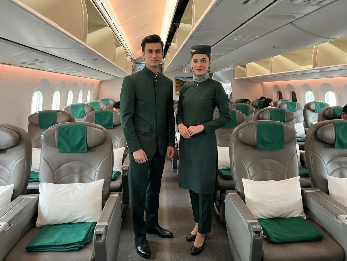 پی آئی اے کے کیبن کریو کے نئے روپ کی باضابطہ رونمائی