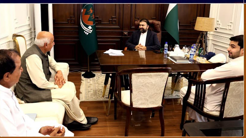 وزیر اعلیٰ بلوچستان میر سرفراز بگٹی سے نیشنل پارٹی کے سربراہ ڈاکٹر عبدالمالک بلوچ کی ملاقات