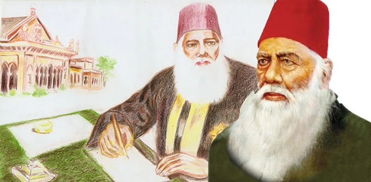 برصغیر کے عظیم مفکر سرسید احمد خان کا یوم ولادت روایتی جوش و جذبہ کے ساتھ منایا گیا