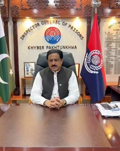 انسپکٹر جنرل جیل خانہ جات خیبرپختونخوا ریحان گل خٹک