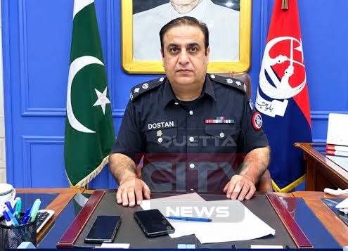 ایس ایس پی ٹریفک پولیس کوئٹہ دوستین دشتی