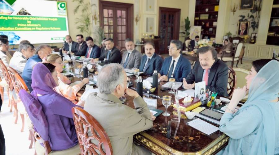 وزیراعلی پنجاب سے وزیراعظم کے مشیر ہارون اختر کی سربراہی میں خصوصی کمیٹی کی ملاقات