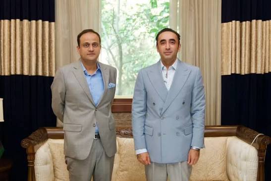 پاکستان پیپلزپارٹی کے چیئرمین بلاول بھٹو زرداری