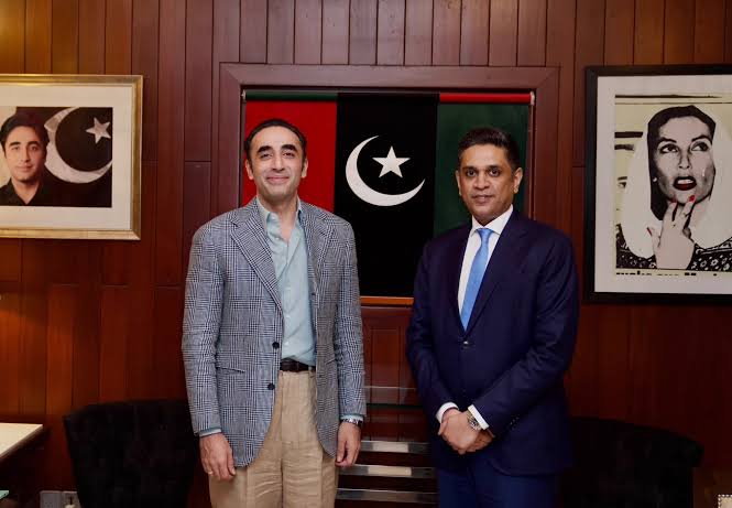 پاکستان پیپلزپارٹی کے چیئرمین بلاول بھٹو زرداری