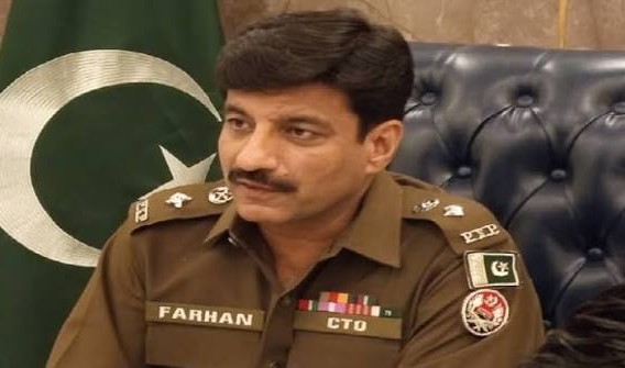چیف ٹریفک آفیسر راولپنڈی فرحان اسلم