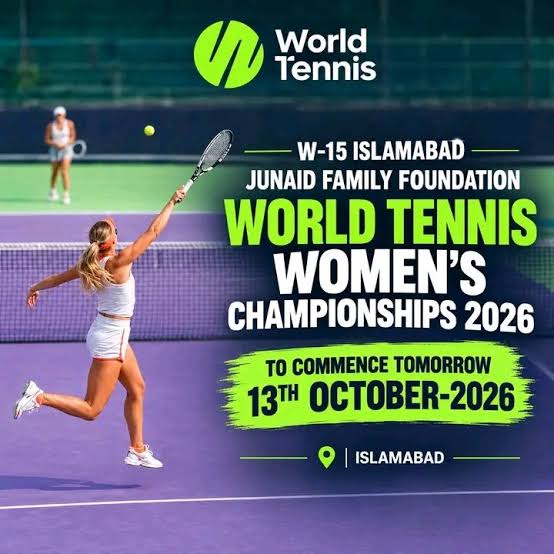ڈبلیو-15 اسلام آباد جنید فیملی فائونڈیشن ورلڈ ٹینس ویمنز چیمپئن شپ 2026