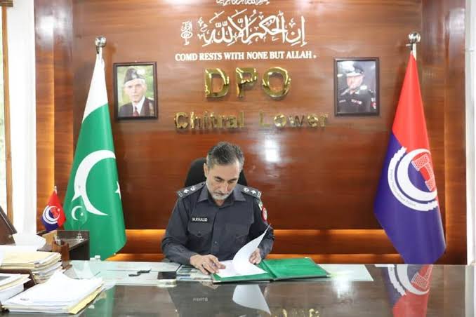 ڈسٹرکٹ پولیس آفیسر لوئر چترال محمد خالد خان