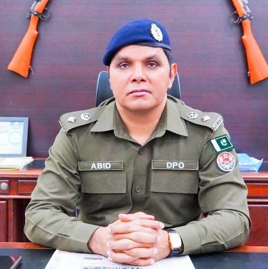 ڈی پی او محمد عابد نے کہا ہے