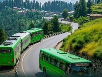15 modern green electric buses handed over to district administration in Murree