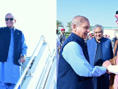 وزیر اعظم محمد شہباز شریف سعودی عرب کا دورہ مکمل کرکے مدینہ منورہ سے پاکستان روانہ