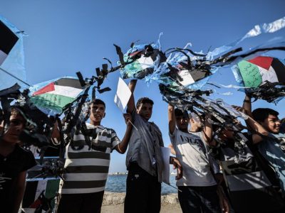 kites in Gaza