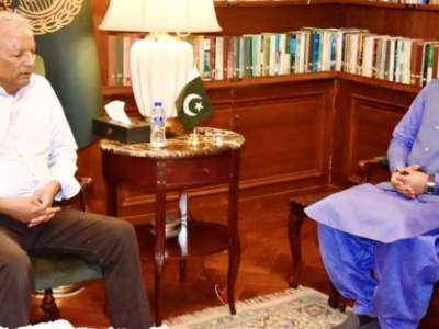 گورنر سندھ سے گڈز ٹرانسپورٹرز اتحاد کے صدرکی ملاقات