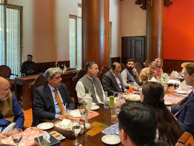 Kazakhstan's Ambassador holds a farewell meeting with the Federal Minister for Maritime Affairs; trade expansion via Pakistani ports discussed.