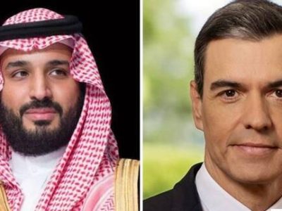 سعودی ولی عہد اور سپین کے وزیر اعظم کا رابطہ، تعلقات اور علاقائی سکیورٹی پر تبادلہ خیال