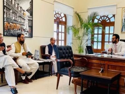 Omar Abbas Mela takes over as DGP DMA Punjab