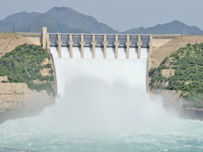 Data on water inflow and outflow in rivers and reservoirs