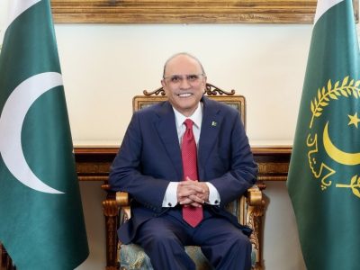 President of the State Asif Ali Zardari